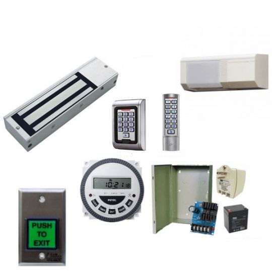 Single Door Laundromat Lock Kit Keypad